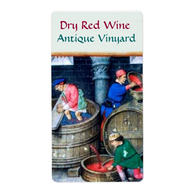 BARREAUX DE VIN ROUGE VIGNE VIERGE (Devant)