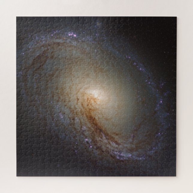 Barred Lenticular Galaxy Ngc 3368 Jigsaw Puzzle (Horizontal)