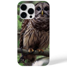 Barred Owl iPhone 14 Pro Max Case