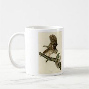 Barred Owl, John James Audubon's Birds of America Coffee Mug