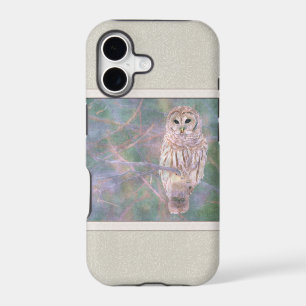 Barred Owl Pastel Oilpainting