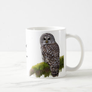 Barred Owl Strix varia Coffee Mug