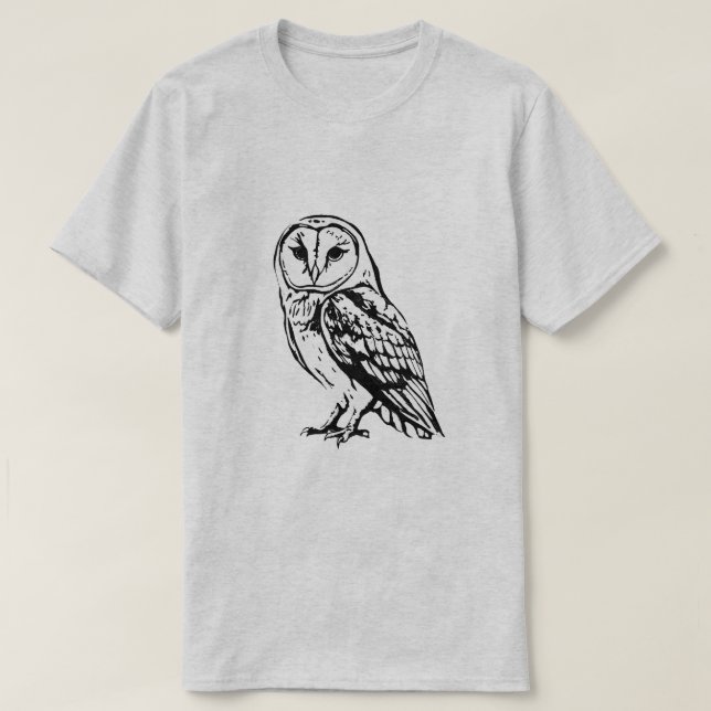 Barred Owl T-Shirt (Design Front)