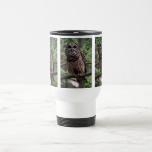 Barred Owl Travel Mug