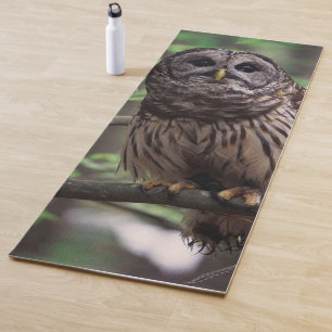 Barred Owl Yoga Mat
