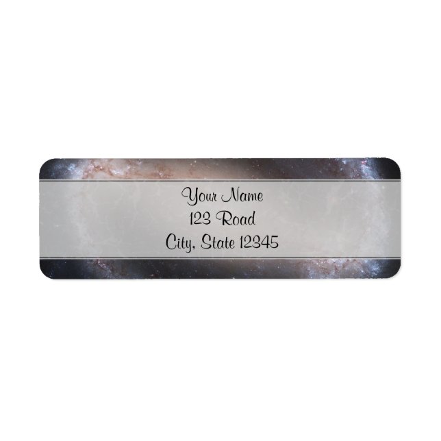 Barred Spiral Galaxy (Front)