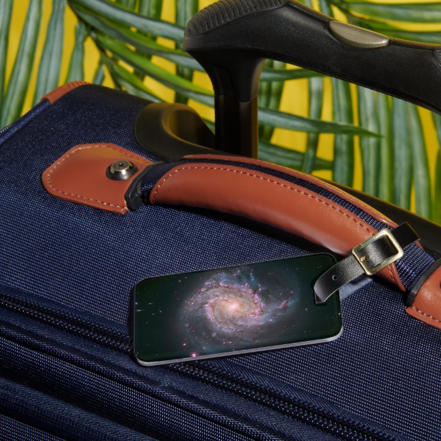 Barred Spiral Galaxy Messier 83. 2 Luggage Tag (Front Insitu 3)