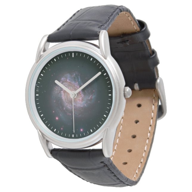 Barred Spiral Galaxy Messier 83. 2 Watch (Angled)