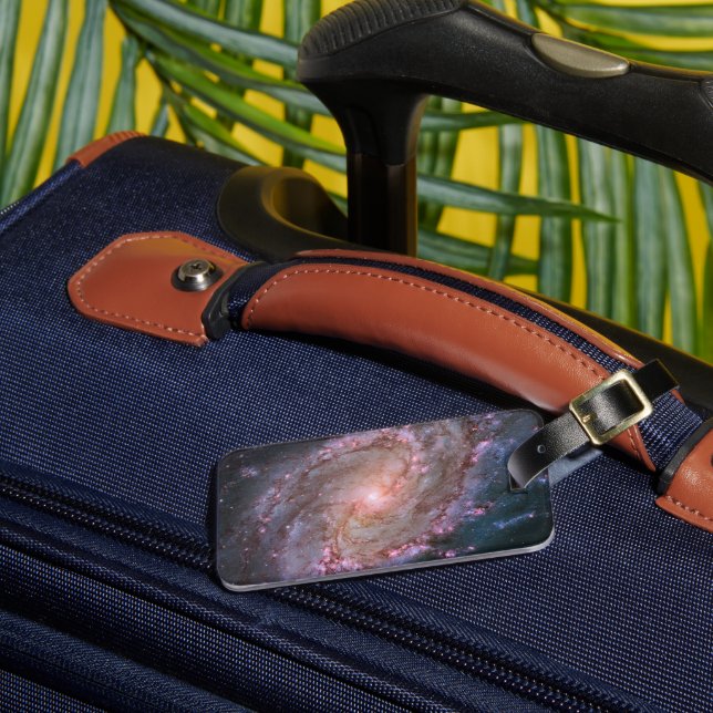 Barred Spiral Galaxy Messier 83. Luggage Tag (Front Insitu 3)