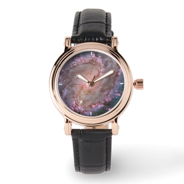 Barred Spiral Galaxy Messier 83. Watch (Front)