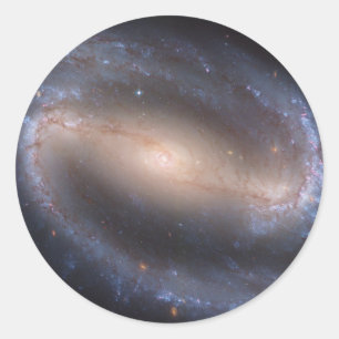 Barred Spiral Galaxy NGC 1300 Classic Round Sticker