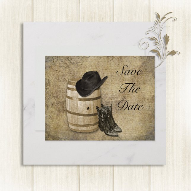 Barrel and Boots Save The Date (Creator Uploaded)