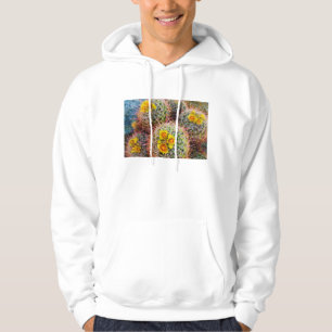 Barrel cactus close up, California Hoodie