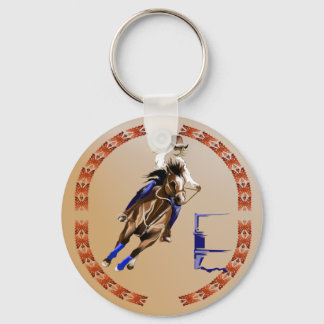 Barrel Horse-Keychain Keychain