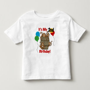Barrel of Monkeys 2nd Birthday Tshirts and Gifts