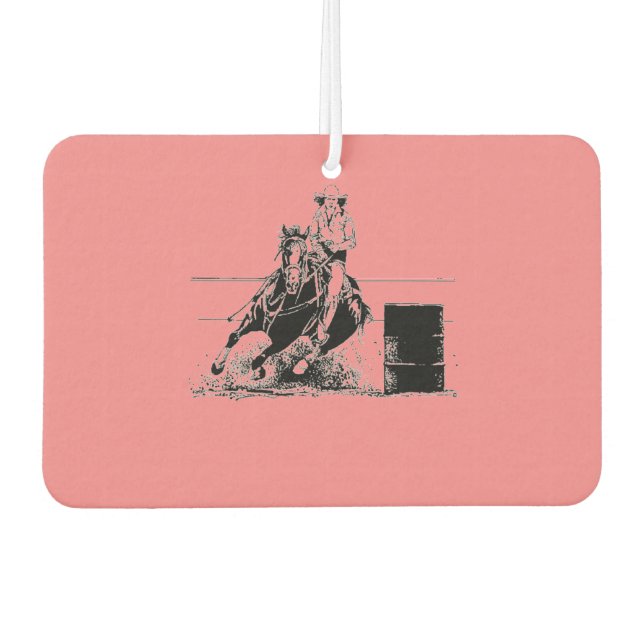 Barrel Racer Air Freshener (Front)