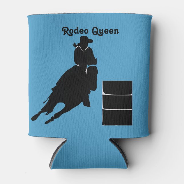 Barrel Racer Can Cooler (Front)