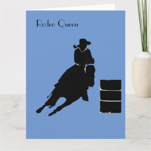 Barrel Racer  Card