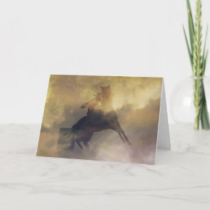 Barrel Racer carte d'anniversaire