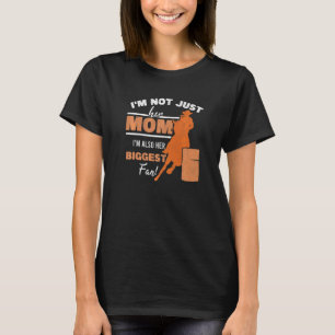 Barrel Racer Fan Mom Horse Mother Rodeo Barrel Rac T-Shirt