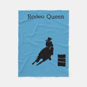 Barrel Racer Fleece Blanket