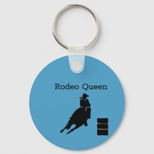 Barrel Racer   Keychain