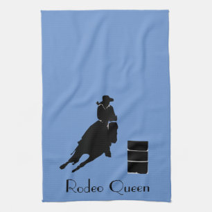 Barrel Racer  Kitchen Towel