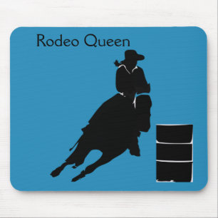 Barrel racer  mouse pad