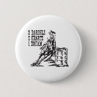 Barrel Racing 3 Barrels 2 Hearts 1 Dream Magnet