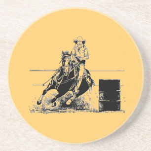 Barrel Racing Horse Coaster