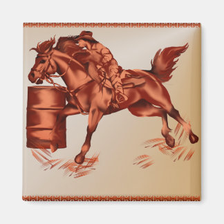 Barrel Racing _Magnet Magnet