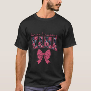 Barrel Racing Mama Momma Mom Coquette Cute Floral T-Shirt