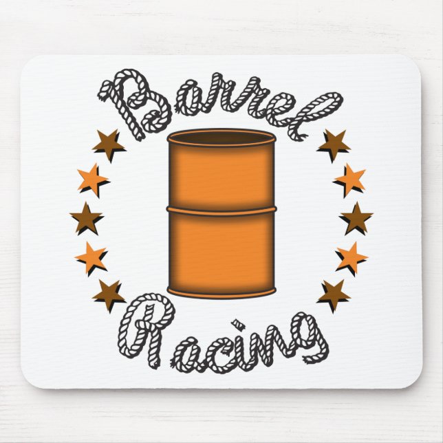 Barrel Racing Mouse Pad (Front)