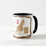 Barrel Racing Mug<br><div class="desc">3 Barrels,  2 Hearts,  1 Passion</div>