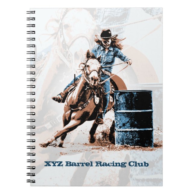 Barrel Racing Notebook (Front)
