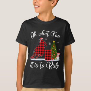 Barrel Racing Oh What Fun It Is To Ride Horse For  T-Shirt