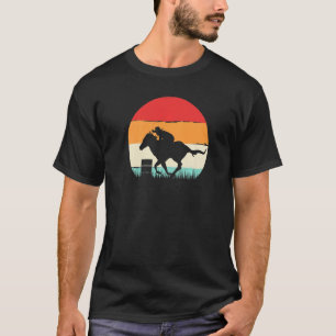 Barrel Racing Rodeo Horse For Men Women Teens T-Shirt