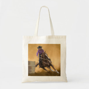 Barrel Racing Tote Bag