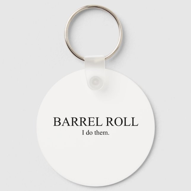 Barrel Roll 3 Keychain (Front)