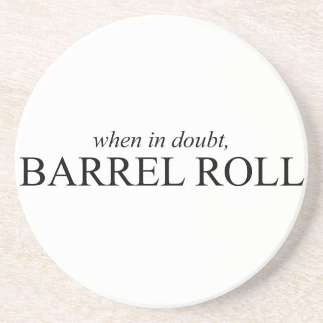 Barrel Roll 7 Coaster (Front)