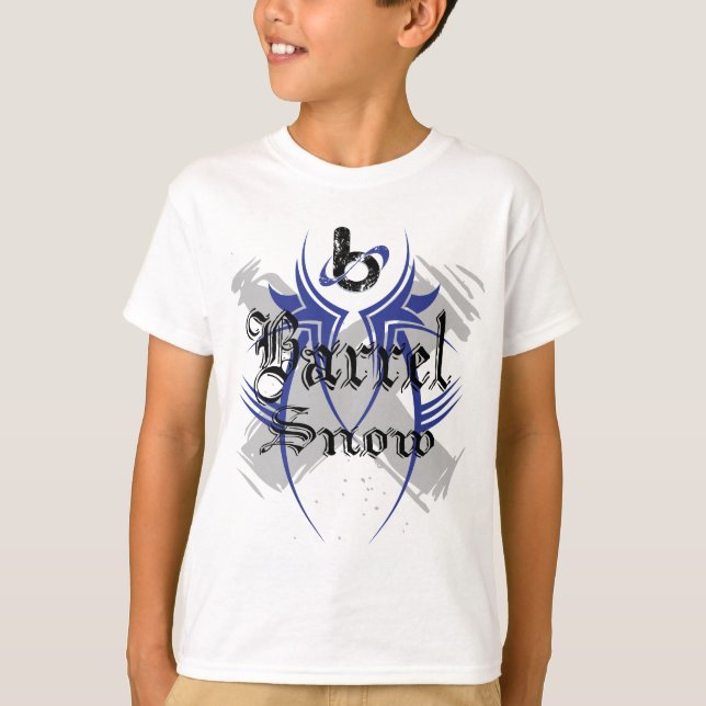 Barrel X Snow T-Shirt (Front)
