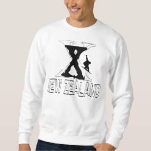 Barrel X-Wanaka-Treble Cone, New Zealand Sweatshirt