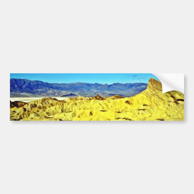Barren Landscape Bumper Sticker (Front)