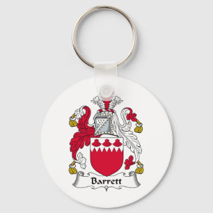 Barrett Family Crest Keychain