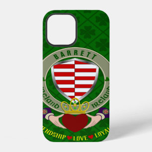 Barrett Irish Shield & Claddagh Personalized Case