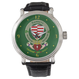 Barrett Irish Shield & Claddagh Personalized Watch