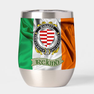 Barrett Irish Shield & Flag Personnalisé