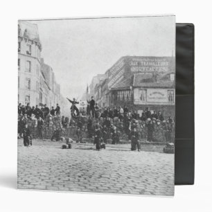 Barricade at the Faubourg Saint-Antoine Binder
