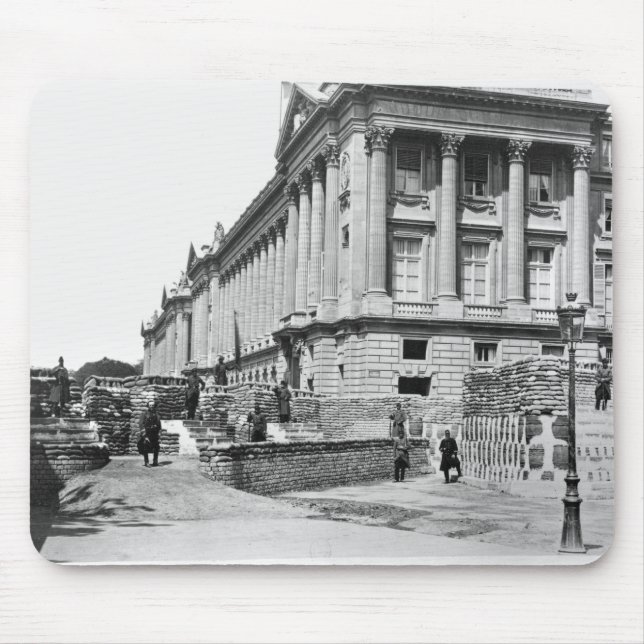 Barricade during the Commune of Paris Mouse Pad (Front)