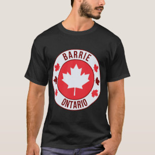 Barrie, Canada City T-Shirt Travel & Hometown Pr